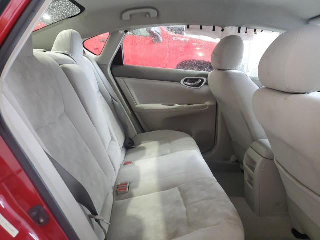 3N1AB7AP5DL606456 - 2013 NISSAN SENTRA S 红色 照片 10