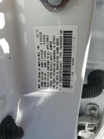 1HGCR2F86FA184621 - 2015 HONDA ACCORD EXL 白色 照片 12