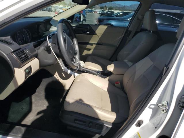 1HGCR2F86FA184621 - 2015 HONDA ACCORD EXL 白色 照片 7