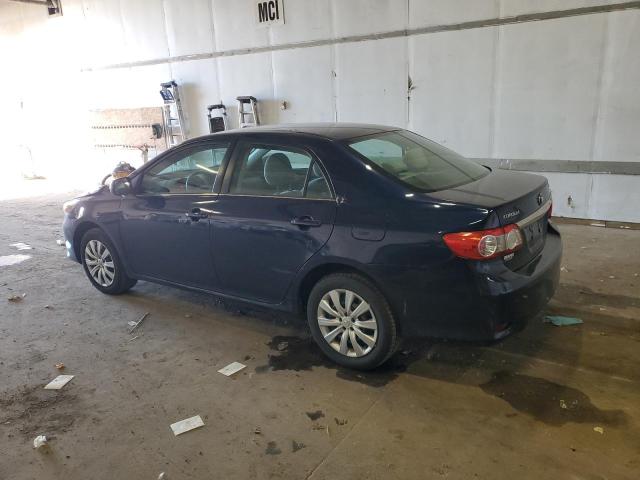 2T1BU4EE0DC030653 - 2013 TOYOTA COROLLA BASE BLUE photo 2