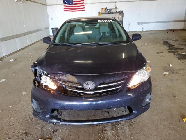 2T1BU4EE0DC030653 - 2013 TOYOTA COROLLA BASE BLUE photo 5