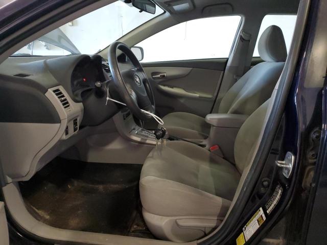 2T1BU4EE0DC030653 - 2013 TOYOTA COROLLA BASE BLUE photo 7