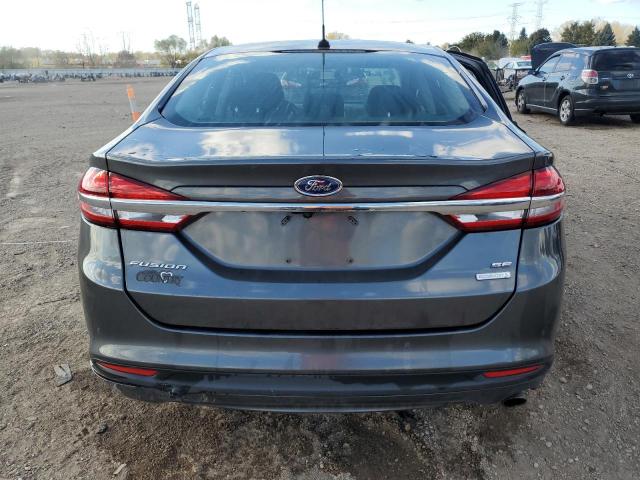 3FA6P0HD8JR175178 - 2018 FORD FUSION SE GRAY photo 6