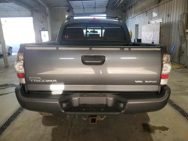 3TMLU42N19M027011 - 2009 TOYOTA TACOMA DOUBLE CAB Grau Foto 6