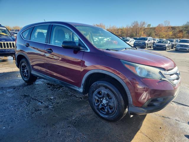 5J6RM4H39CL060986 - 2012 HONDA CR-V LX MAROON photo 4