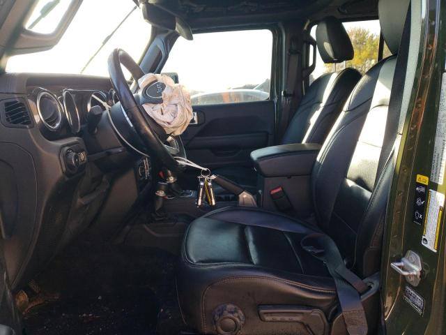 1C4HJXEMXMW598363 - 2021 JEEP WRANGLER U SAHARA GREEN photo 7