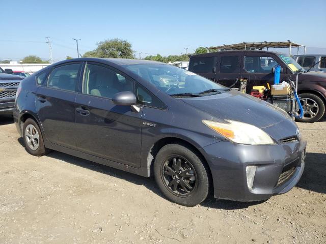 JTDKN3DU4D1714416 - 2013 TOYOTA PRIUS GRAY photo 4