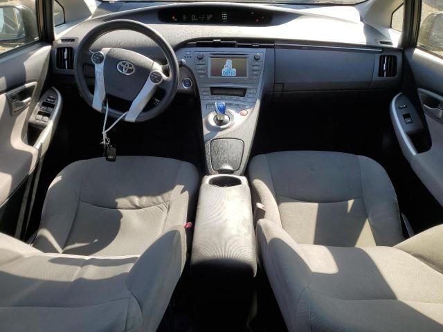 JTDKN3DU4D1714416 - 2013 TOYOTA PRIUS GRAY photo 8