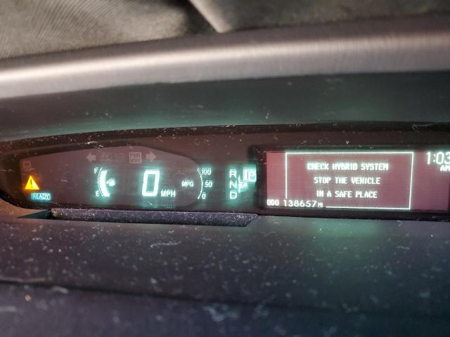 JTDKN3DU4D1714416 - 2013 TOYOTA PRIUS GRAY photo 9