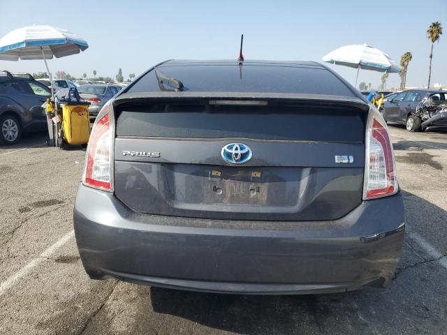JTDKN3DU2D1717251 - 2013 TOYOTA PRIUS GRAY photo 6