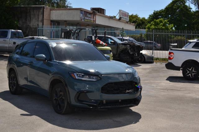 3CZRZ1H73RM757421 - 2024 HONDA HR-V EXL 灰色 照片 4