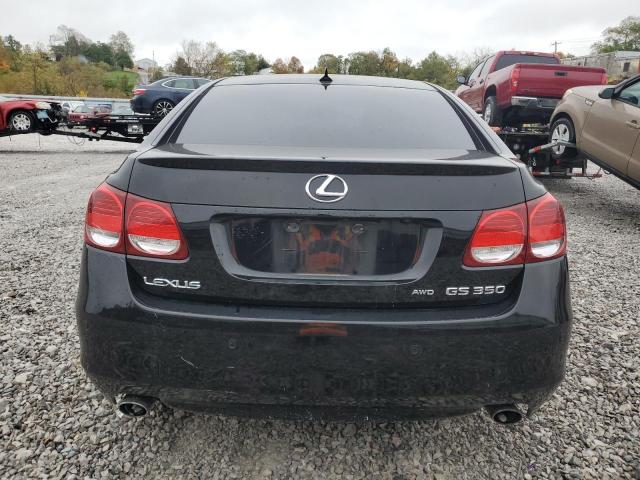 JTHCE96S290022072 - 2009 LEXUS GS 350 BLACK photo 6