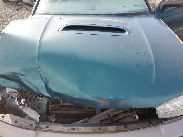4S3BG6856X7600093 - 1999 SUBARU LEGACY OUTBACK მწვანე ფოტო 11