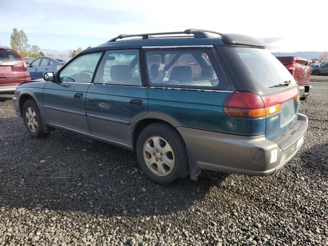 4S3BG6856X7600093 - 1999 SUBARU LEGACY OUTBACK მწვანე ფოტო 2