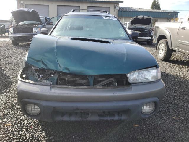 4S3BG6856X7600093 - 1999 SUBARU LEGACY OUTBACK მწვანე ფოტო 5