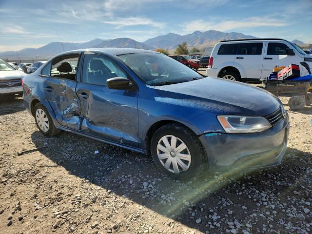 3VW2K7AJ7FM331213 - 2015 VOLKSWAGEN JETTA BASE 蓝色 照片 4