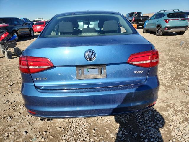 3VW2K7AJ7FM331213 - 2015 VOLKSWAGEN JETTA BASE 蓝色 照片 6