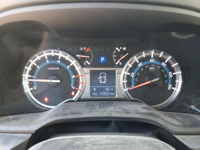 JTEBU5JR2G5400738 - 2016 TOYOTA 4RUNNER SR5/SR5 PREMIUM SILVER photo 9