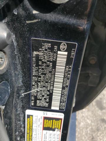 4T1BK1EB3DU051554 - 2013 TOYOTA AVALON BASE Czarny zdjęcie 12