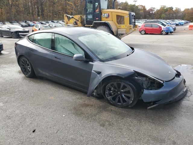 5YJ3E1EA0MF989690 - 2021 TESLA MODEL 3 CHARCOAL photo 4