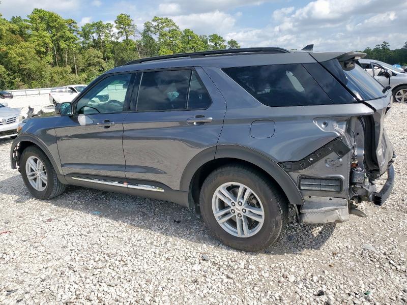 1FMSK7DH3MGB31539 - 2021 FORD EXPLORER XLT GRAY photo 2
