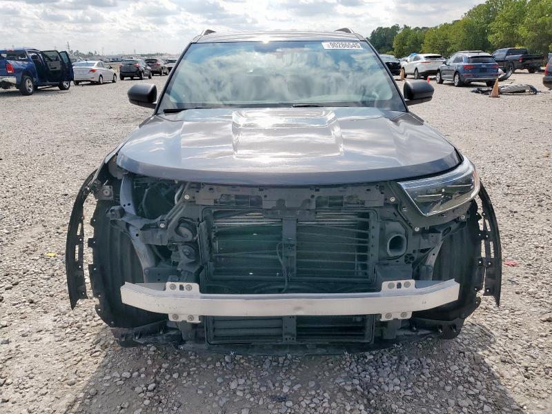 1FMSK7DH3MGB31539 - 2021 FORD EXPLORER XLT GRAY photo 5