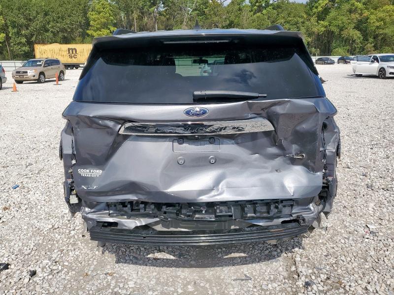 1FMSK7DH3MGB31539 - 2021 FORD EXPLORER XLT GRAY photo 6