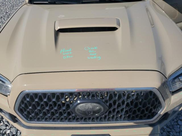 3TMCZ5ANXKM271142 - 2019 TOYOTA TACOMA DOUBLE CAB TAN photo 11