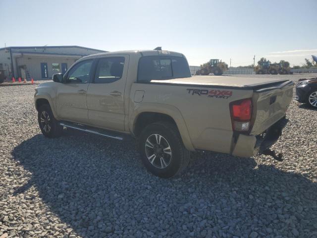 3TMCZ5ANXKM271142 - 2019 TOYOTA TACOMA DOUBLE CAB TAN photo 2