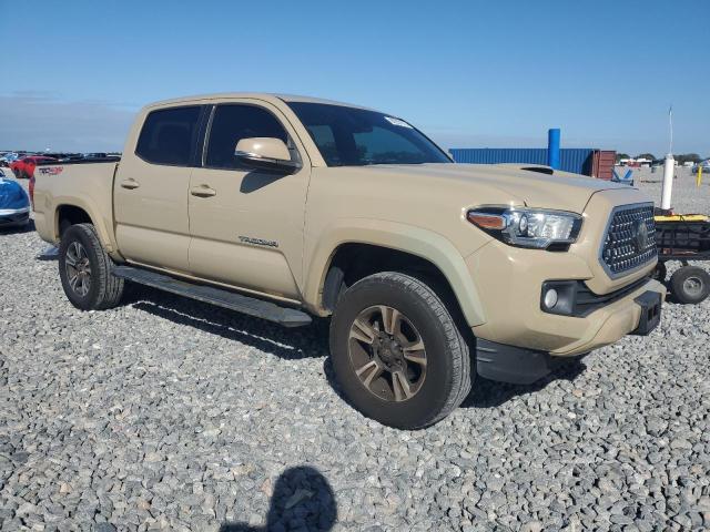 3TMCZ5ANXKM271142 - 2019 TOYOTA TACOMA DOUBLE CAB TAN photo 4