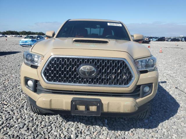 3TMCZ5ANXKM271142 - 2019 TOYOTA TACOMA DOUBLE CAB TAN photo 5