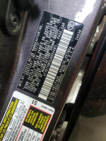 4T1B11HK3JU054481 - 2018 TOYOTA CAMRY L CHARCOAL photo 12