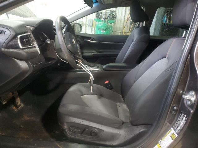 4T1B11HK3JU054481 - 2018 TOYOTA CAMRY L CHARCOAL photo 7