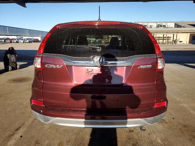 2HKRM4H52FH665464 - 2015 HONDA CR-V EX წითელი ფოტო 6