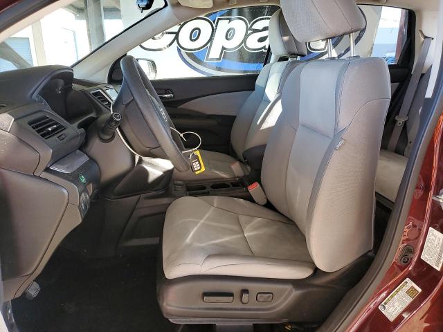 2HKRM4H52FH665464 - 2015 HONDA CR-V EX წითელი ფოტო 7