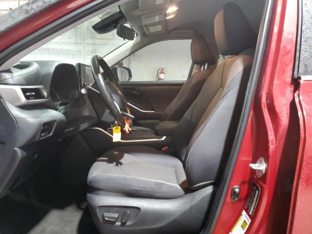 5TDKDRAH6PS013137 - 2023 TOYOTA HIGHLANDER L 勃艮第红 照片 7