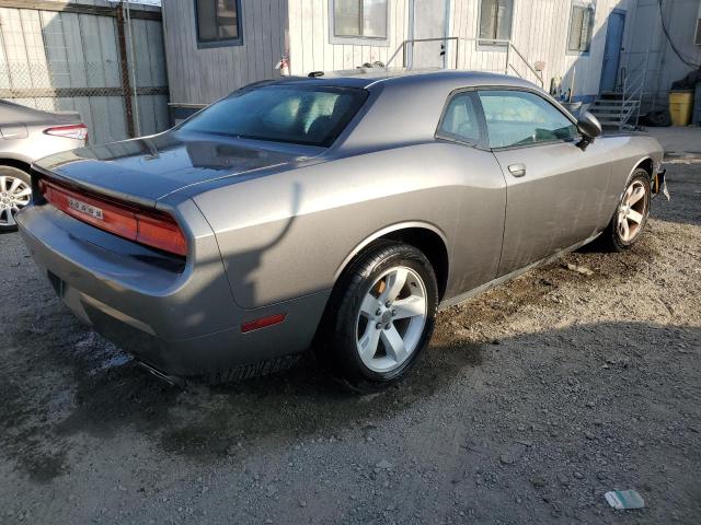 2B3CJ4DG9BH603294 - 2011 DODGE CHALLENGER GRAY photo 3