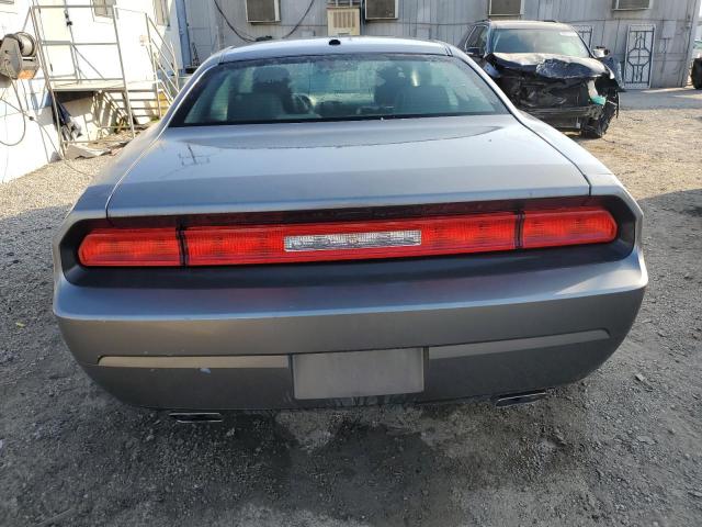 2B3CJ4DG9BH603294 - 2011 DODGE CHALLENGER GRAY photo 6