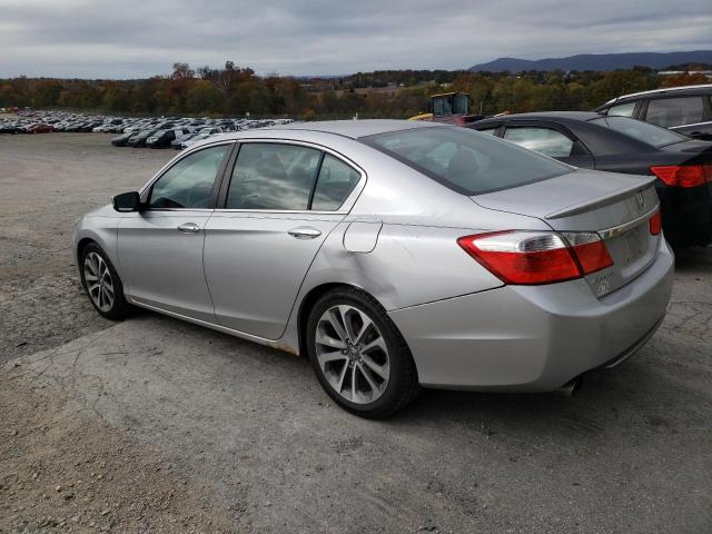 1HGCR2F52FA145143 - 2015 HONDA ACCORD SPORT SILVER photo 2