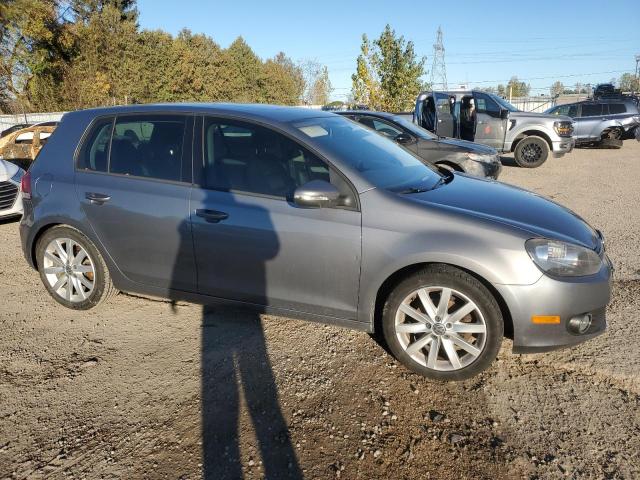 WVWDM7AJ8CW039460 - 2012 VOLKSWAGEN GOLF GRAY photo 4