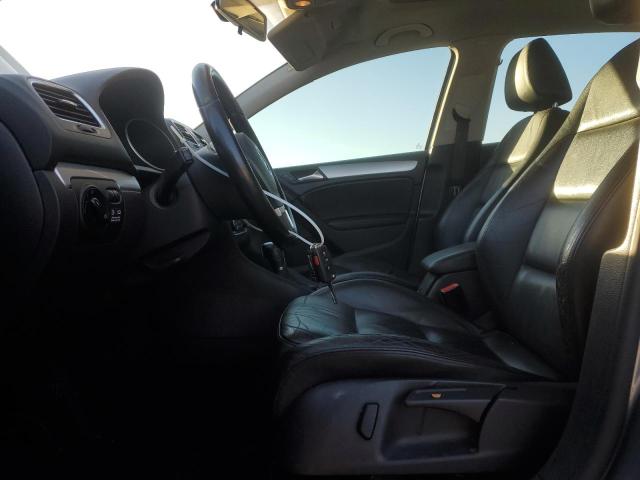 WVWDM7AJ8CW039460 - 2012 VOLKSWAGEN GOLF GRAY photo 7