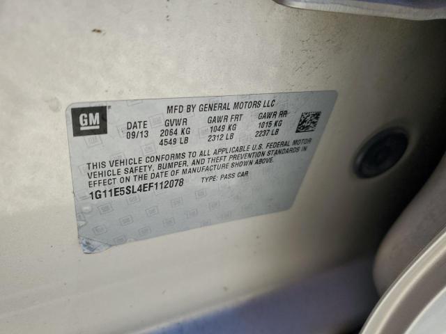 1G11E5SL4EF112078 - 2014 CHEVROLET MALIBU 2LT BEIGE photo 12