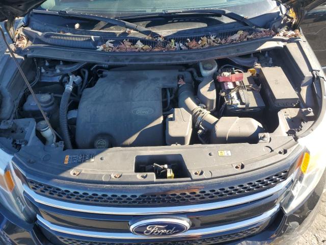 1FM5K8F8XEGB76544 - 2014 FORD EXPLORER LIMITED 黑色 照片 12