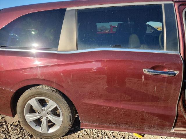 5FNRL6H73KB051046 - 2019 HONDA ODYSSEY EXL Бордовий фото 11