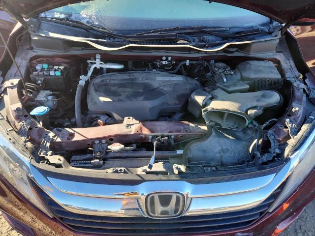 5FNRL6H73KB051046 - 2019 HONDA ODYSSEY EXL Бордовий фото 12