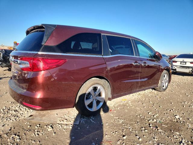 5FNRL6H73KB051046 - 2019 HONDA ODYSSEY EXL Бордовий фото 3