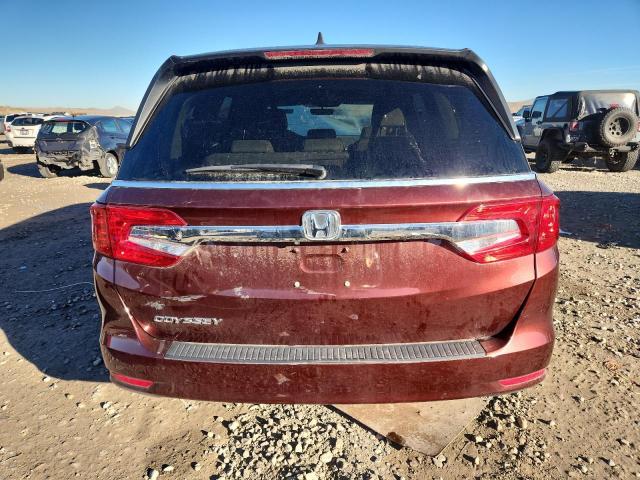 5FNRL6H73KB051046 - 2019 HONDA ODYSSEY EXL Бордовий фото 6