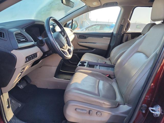 5FNRL6H73KB051046 - 2019 HONDA ODYSSEY EXL Бордовий фото 7