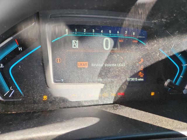 5FNRL6H73KB051046 - 2019 HONDA ODYSSEY EXL Бордовий фото 9