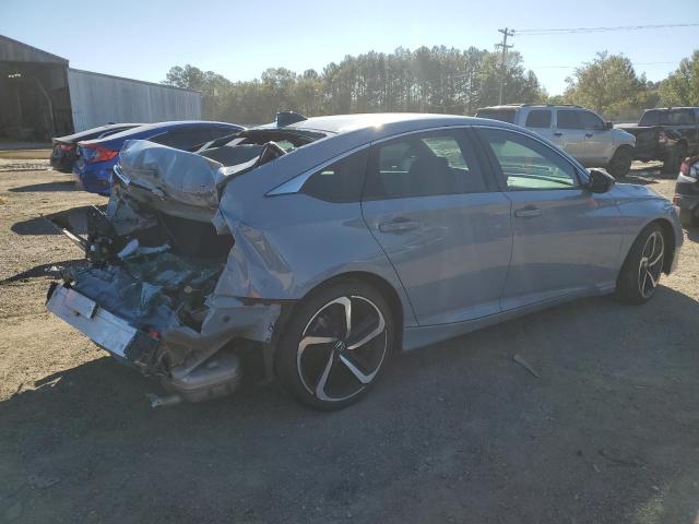 1HGCV1F38NA088689 - 2022 HONDA ACCORD SPORT GRAY photo 3